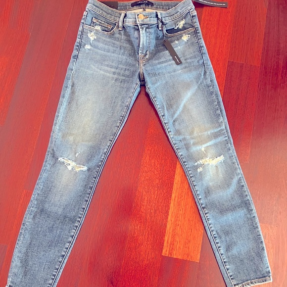 NWT J brand low rise crop jeans size 27 - Picture 4 of 5